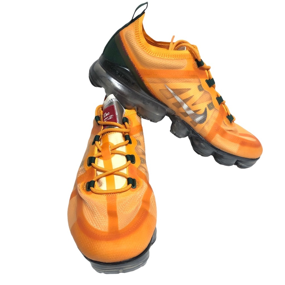 Nike Air VaporMax 2019 Canyon Gold Mens Running Shoes Casual Sneakers AR6631-700 - Picture 3 of 11